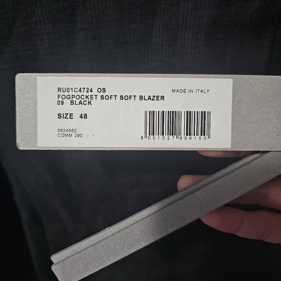 Rick Owens men blazer - Picture 4 of 5